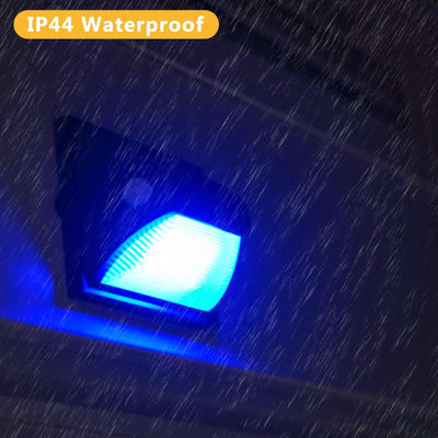 Nekepy Solar Motion Sensor Light 8 Light Modes 180 Degree Motion Detection Weather Resistant Solar Light Suitable for Home Entrance Garage Hallway Patio Solar Powered Light