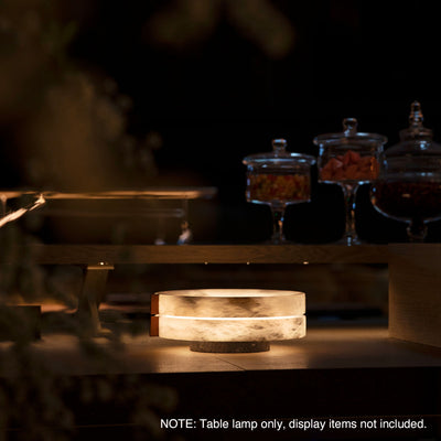 Moorgen × Steve Leung x Andrea Bonini Aurea Series Spanish Alabaster Table Lamp