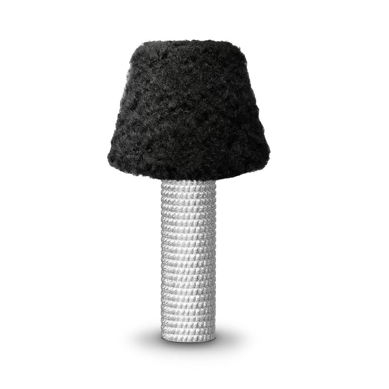 Moorgen Wool Table Lamp – Quartz / Glass, Wireless Charging Option