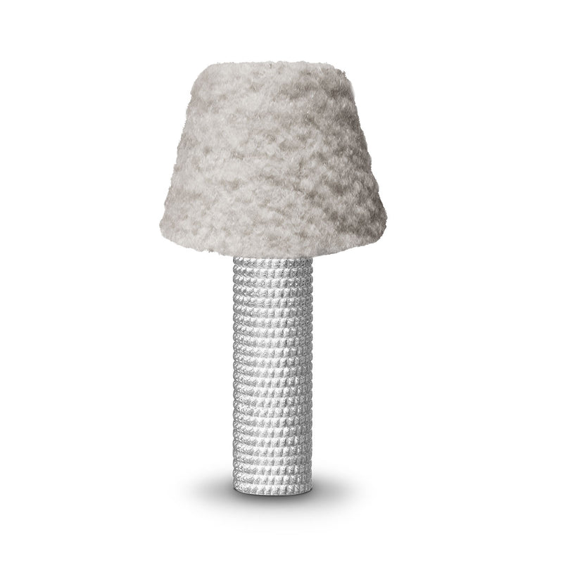 Moorgen Wool Table Lamp – Quartz / Glass, Wireless Charging Option