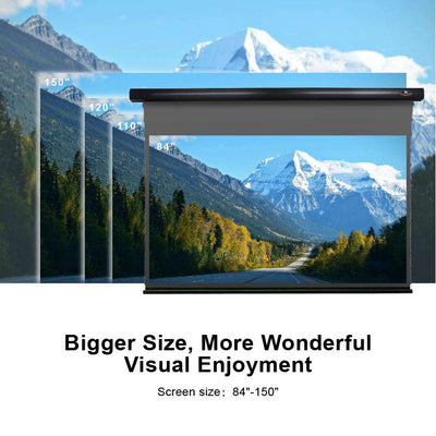 XGIMI VIVIDSTORM ALR Slimline Motorised Drop Down Projector Screen