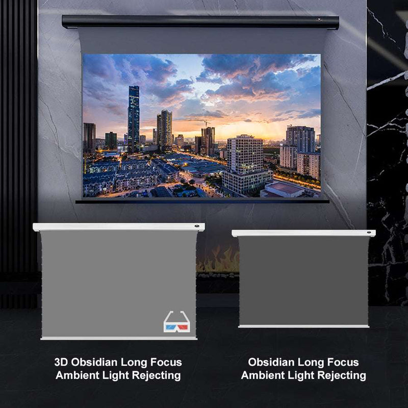 XGIMI VIVIDSTORM ALR Slimline Motorised Drop Down Projector Screen